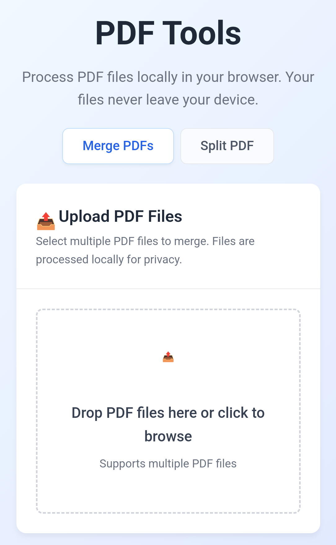 Média Lancement de la boutique en ligne chromée - Confidentialité First - Merge PDF gratuit et outil Split 4