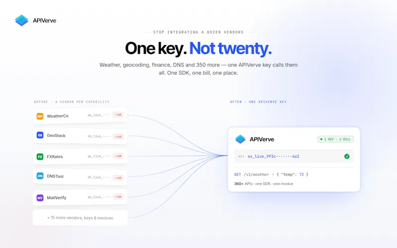APIVerve screenshot 4