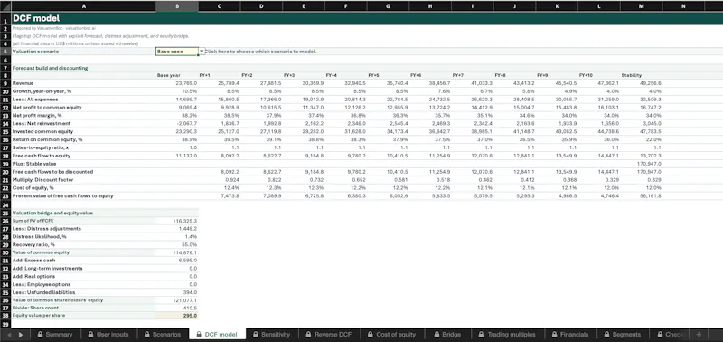ValuationBot screenshot 4