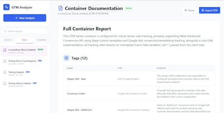 GTM Analyzer gallery image