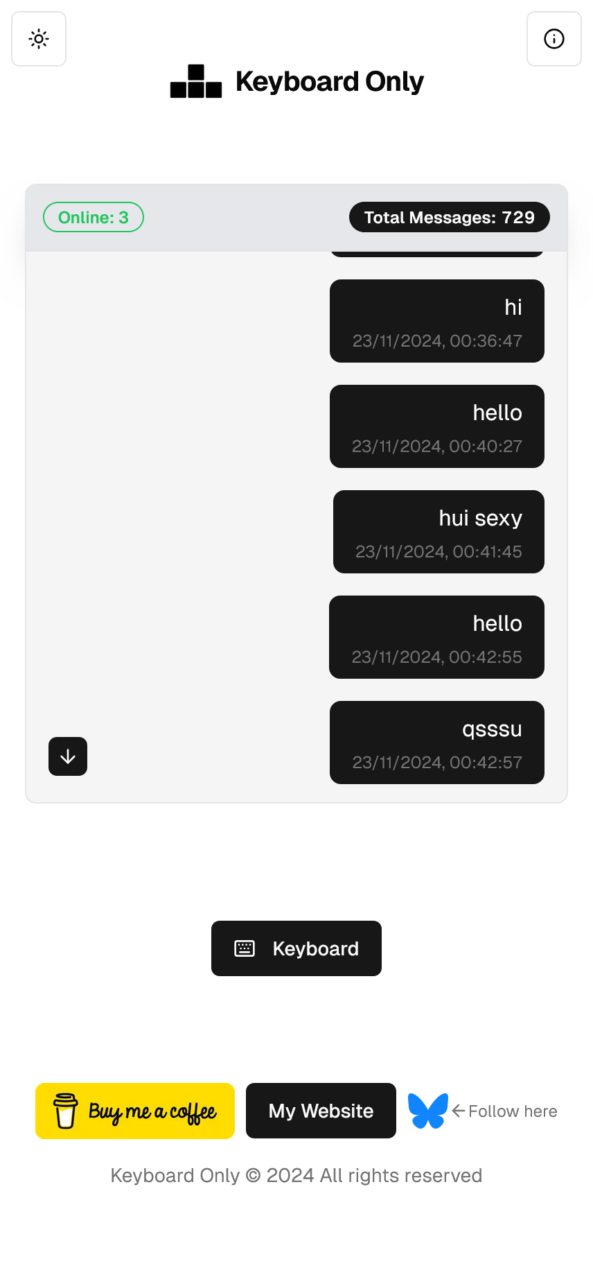 Clavier uniquement media 4