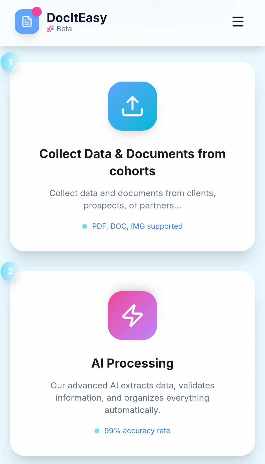 Média Doc ça facile - Plate-forme de collecte de données intelligente 2