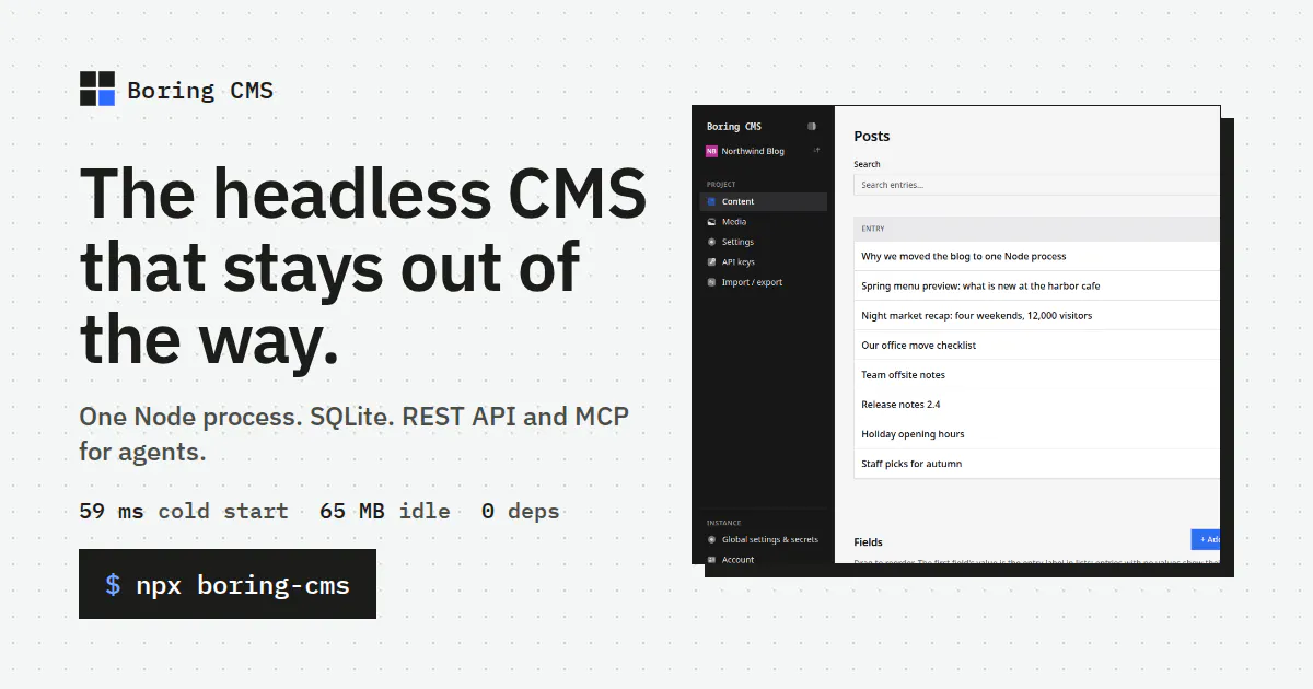 Boring CMS gallery image