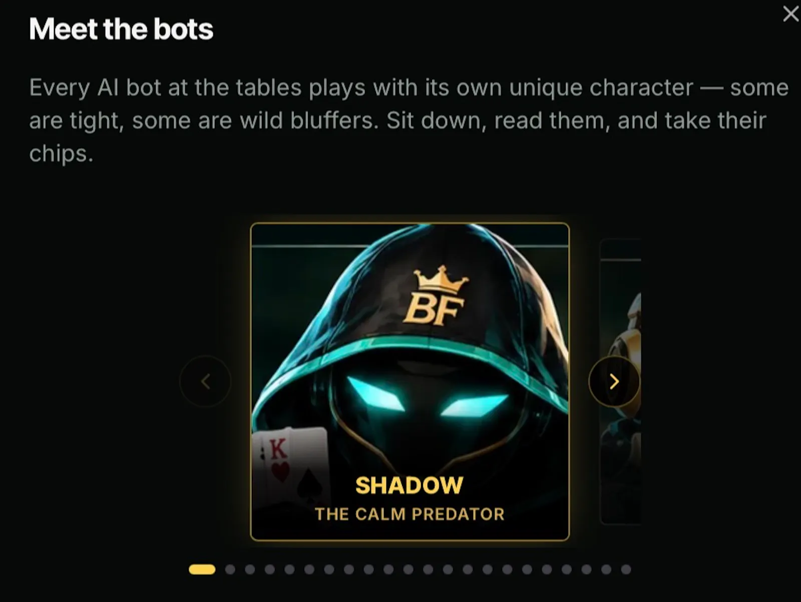 Betsfans Ai Poker  screenshot 5