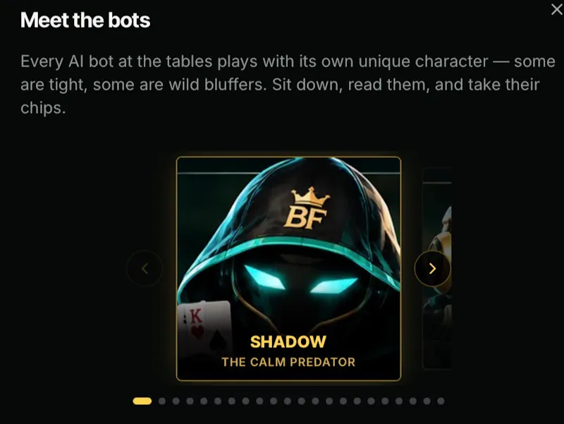 Betsfans Ai Poker  screenshot 5