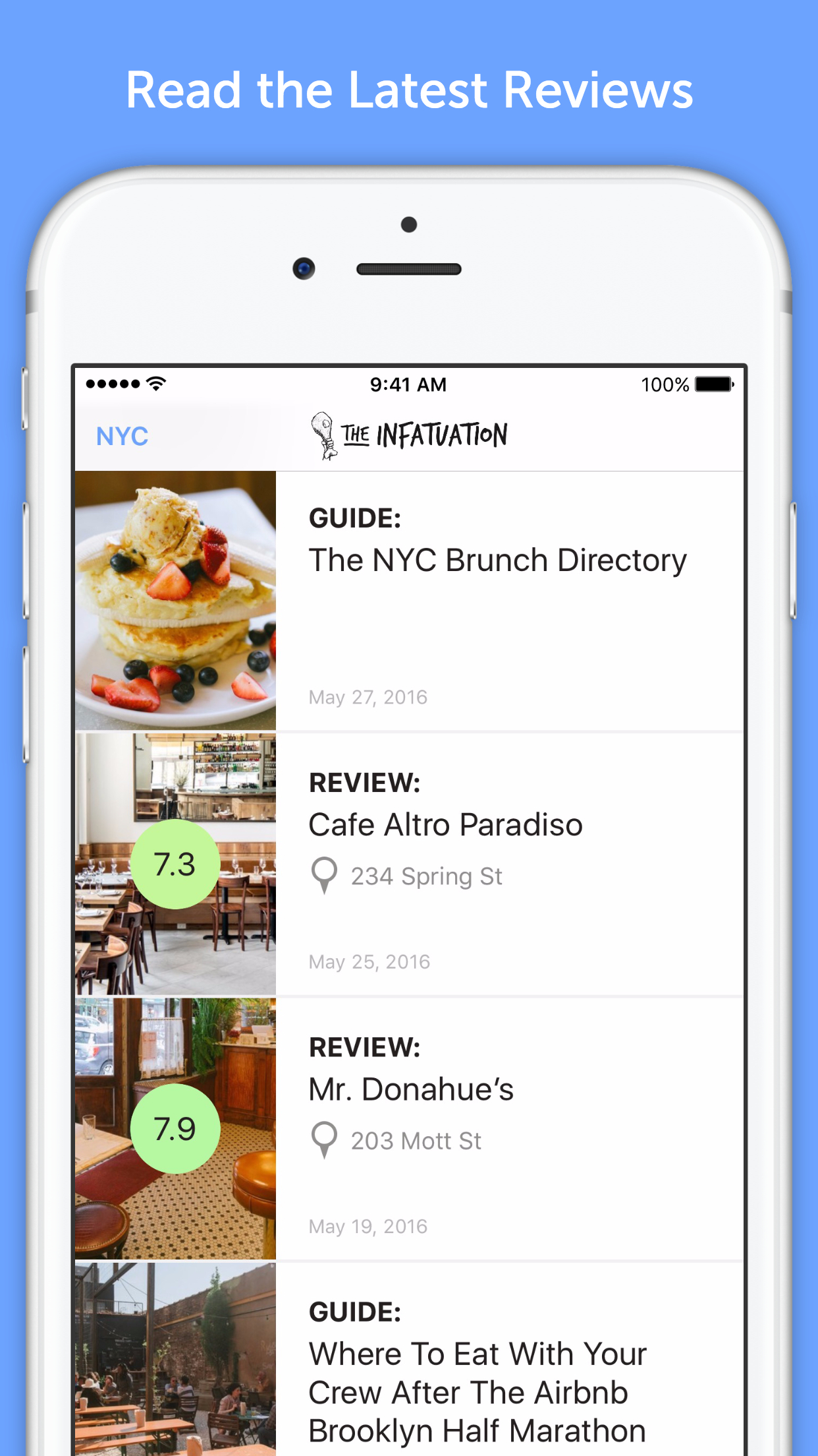 The Infatuation iOS 2.0 🍗 gallery image
