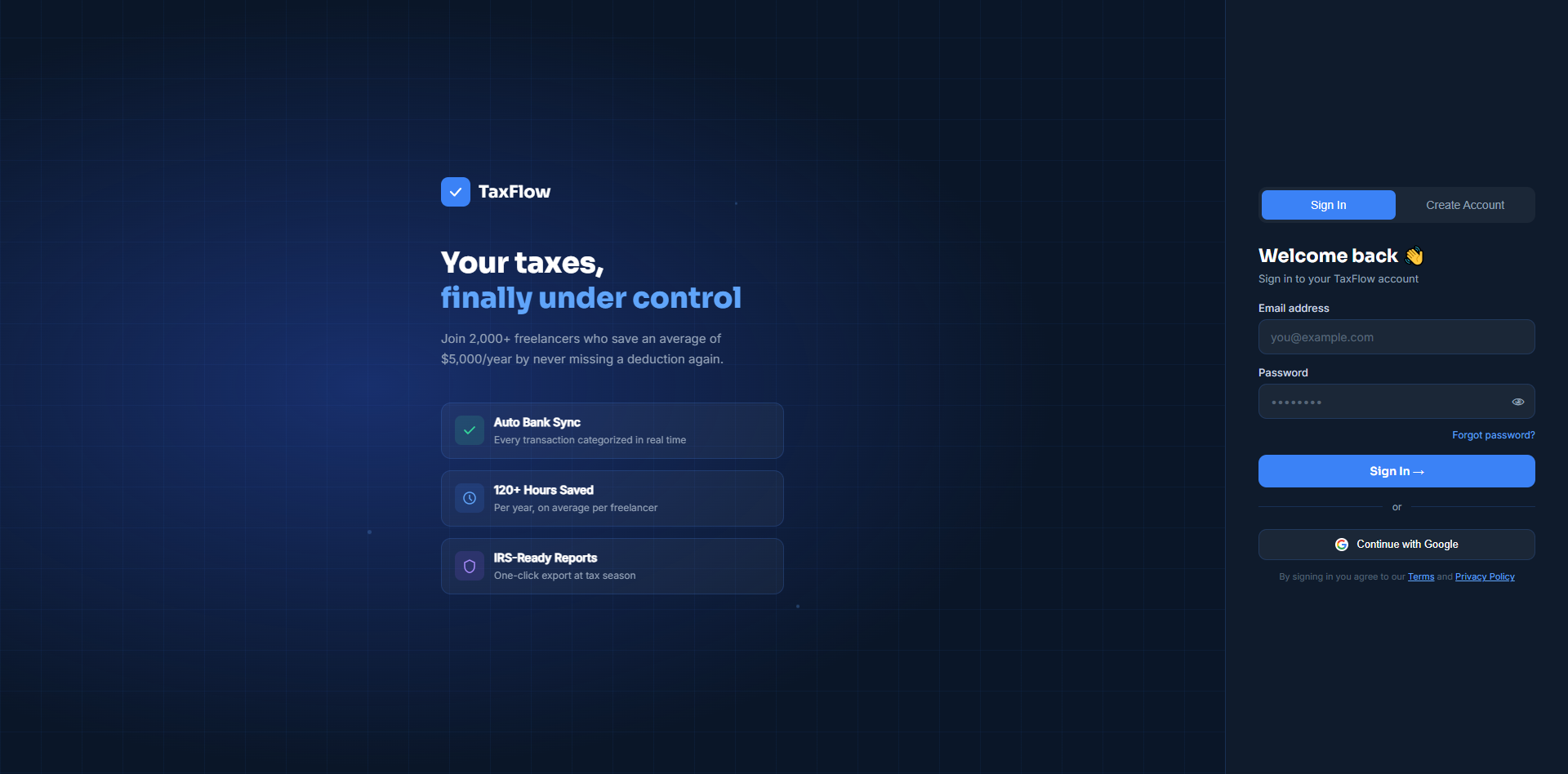 TaxFlow — Stop Overpaying on Taxes gallery image