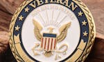 US Navy Veteran Challenge Coins image