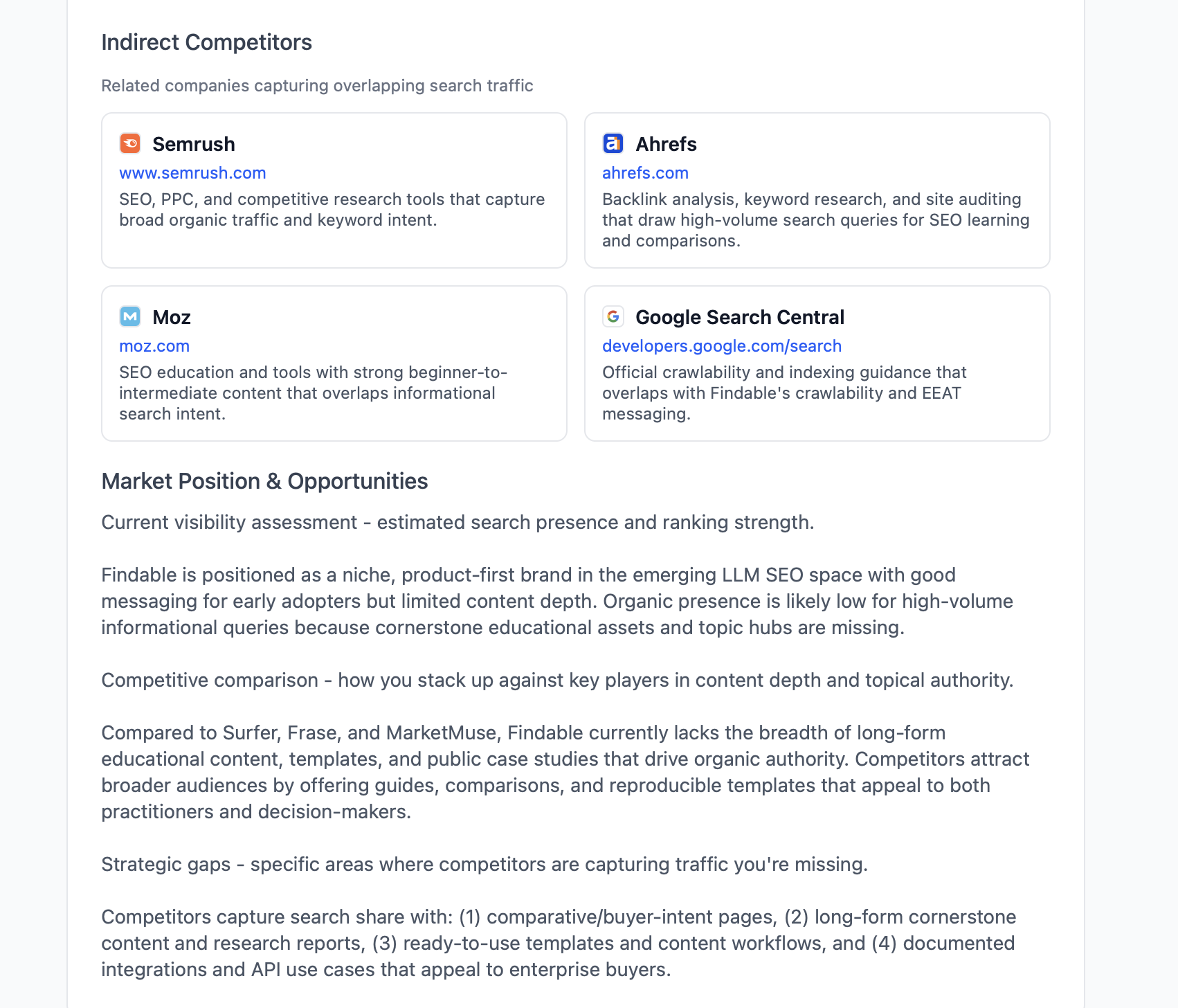 SEO Mega Report - GPT-5 all-in-one SEO report for Google & ChatGPT media 9