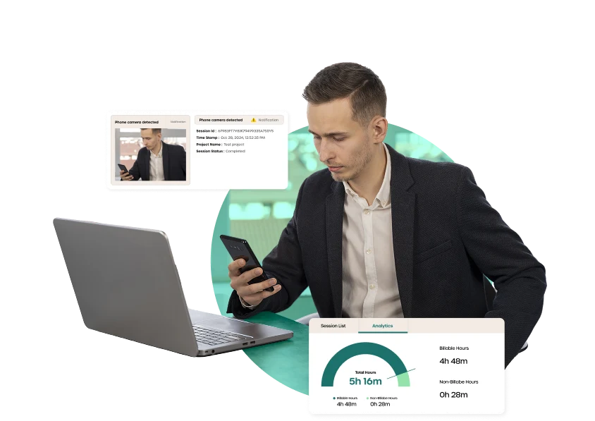 RemoteDesk - Main product screenshot demonstrating key features and user interface