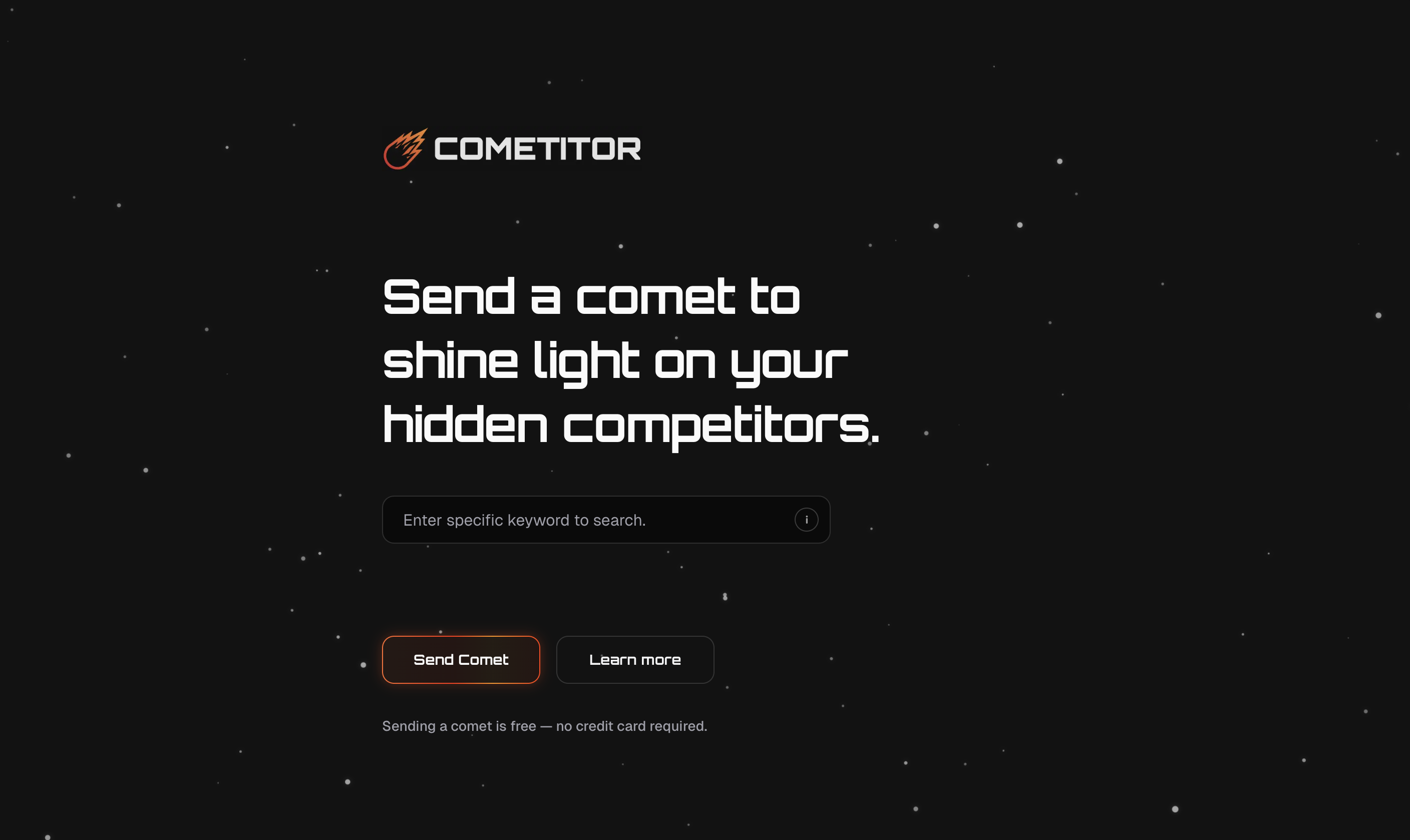 Cometitor - AI Competitor Research gallery image