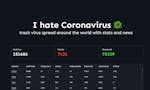 I hate Coronavirus image