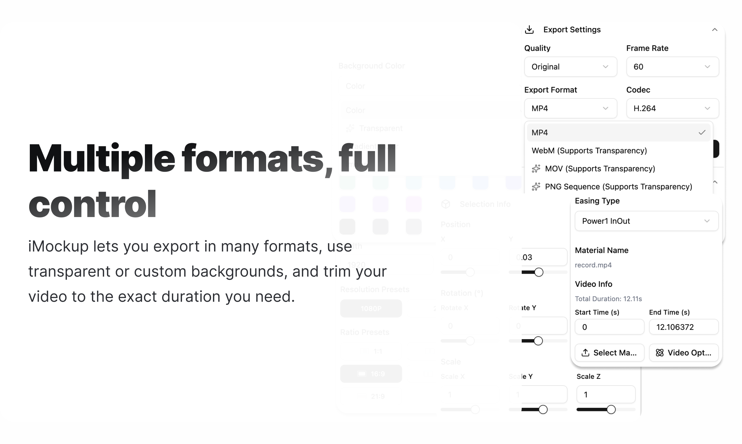 iMockup - Screenshot 4 showing product features and functionality