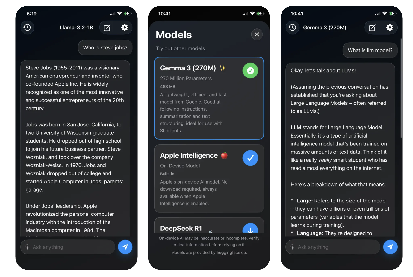 Média Local AI Chat: Pocket LLM - Private & Offline AI Assistant 2