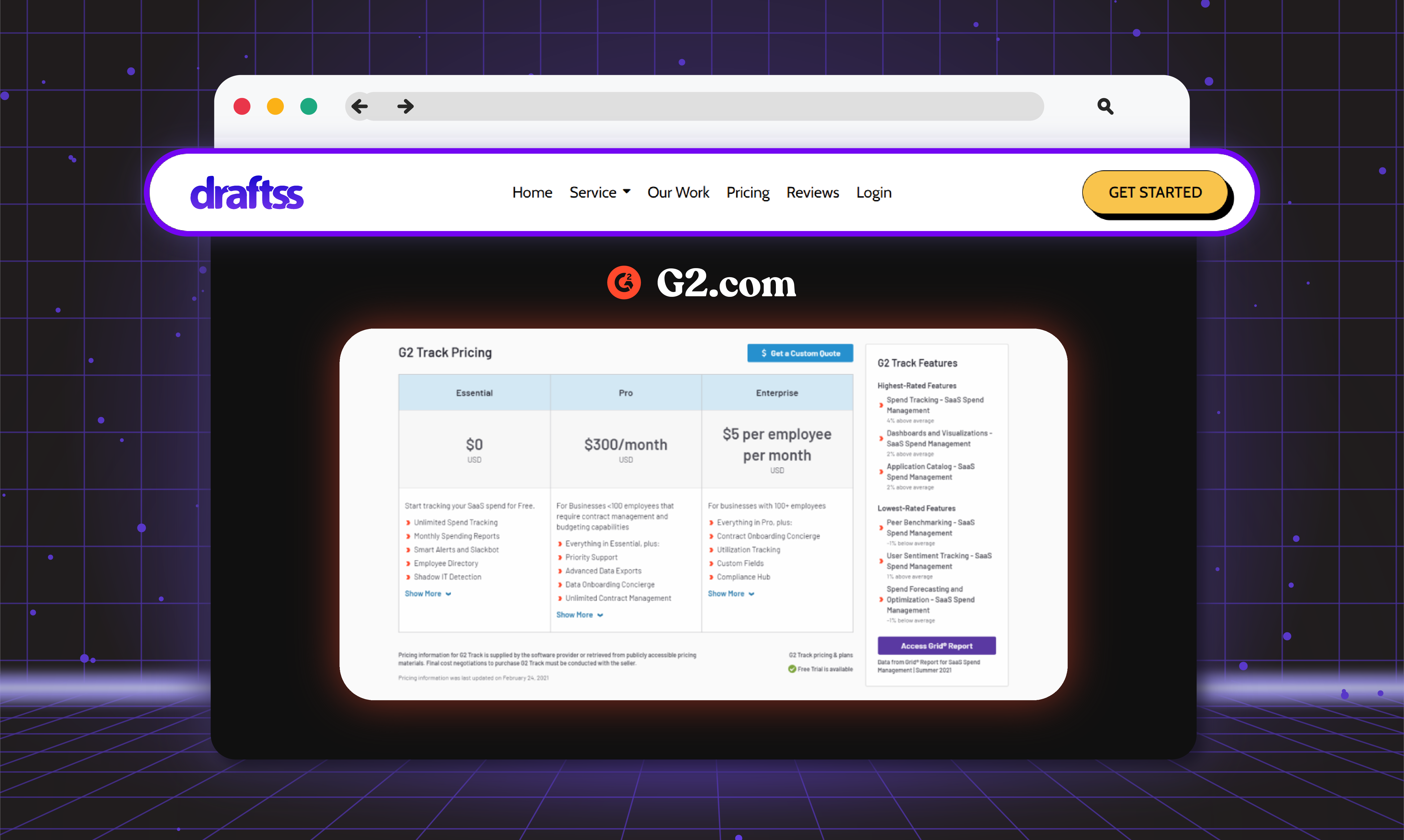 SaaS Pricing Pages Designs gallery image