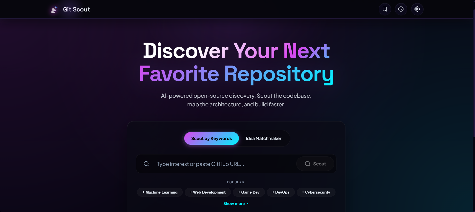 GitHub Scout gallery image
