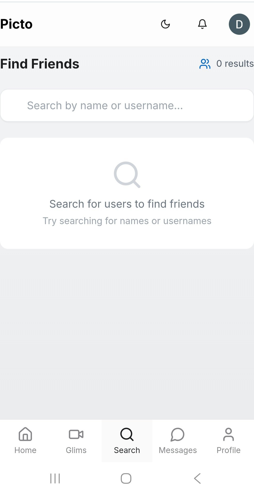 Picto - Main screenshot showing features and interface