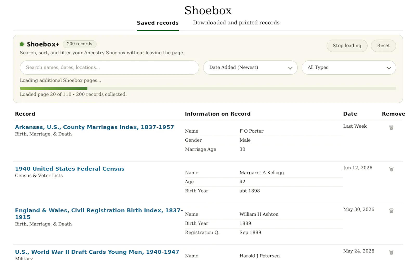 Shoebox Plus Organizer screenshot 5