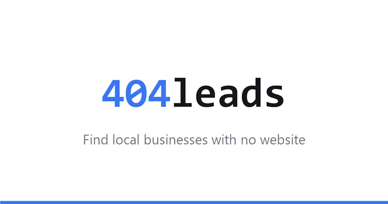 404leads screenshot 2