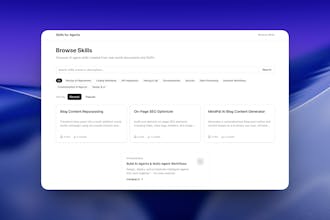 Skills for Agents gallery image