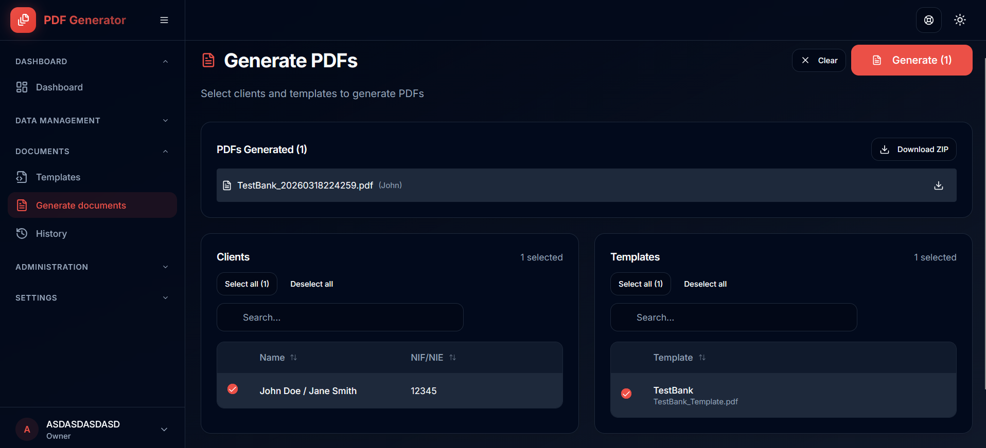 PdfGenerator gallery image