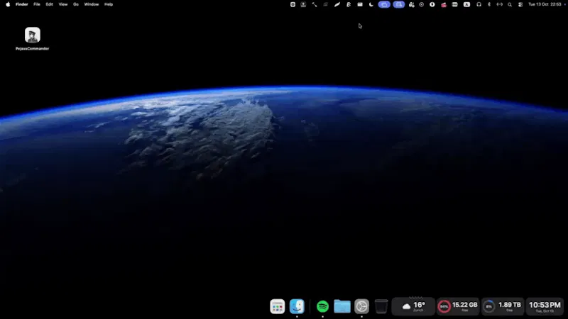PejavaDock screenshot 1 (video preview)