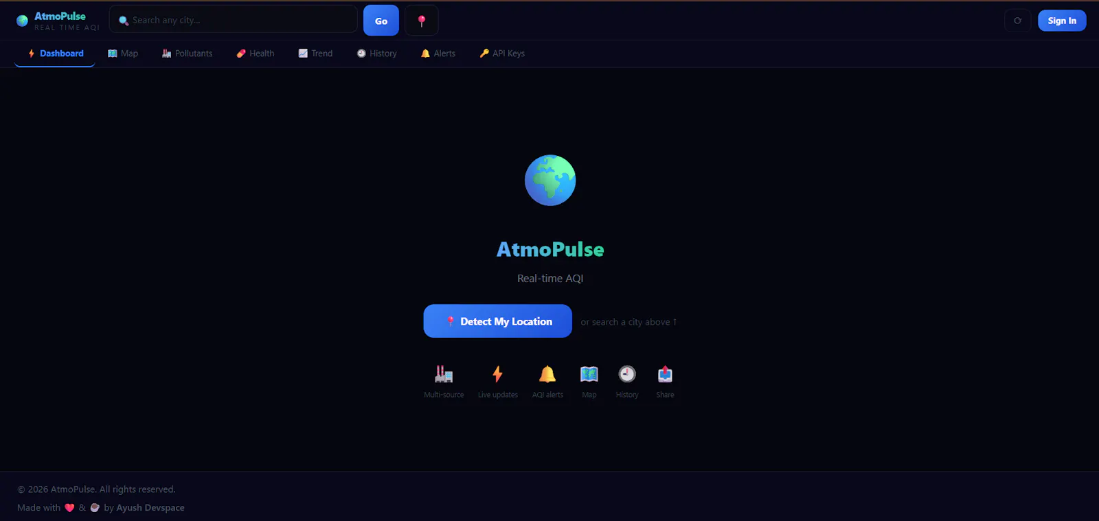 AtmoPulse screenshot 1