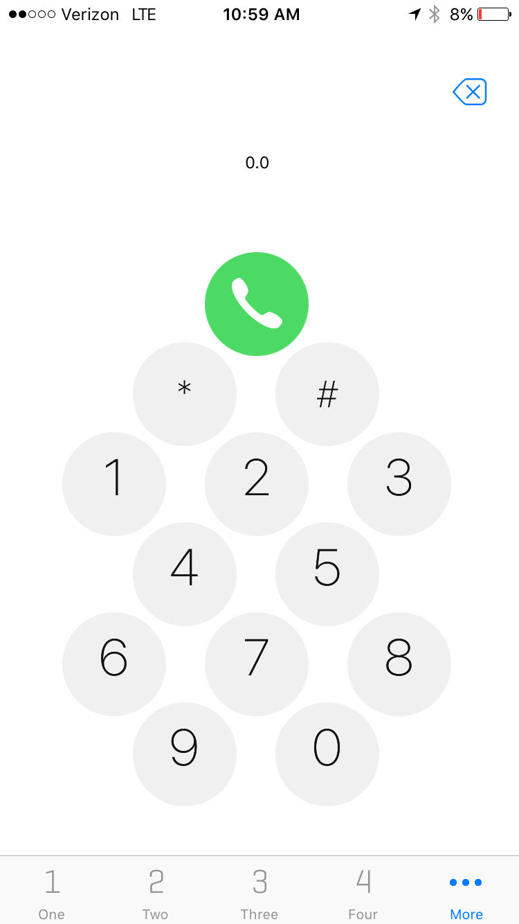 Re-Designing smartphone Dial-Pad layout gallery image