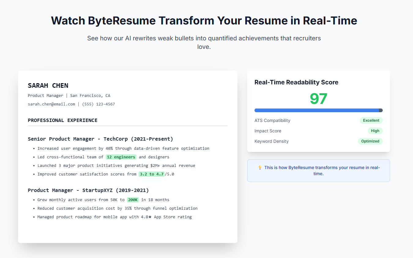ByteResume gallery image