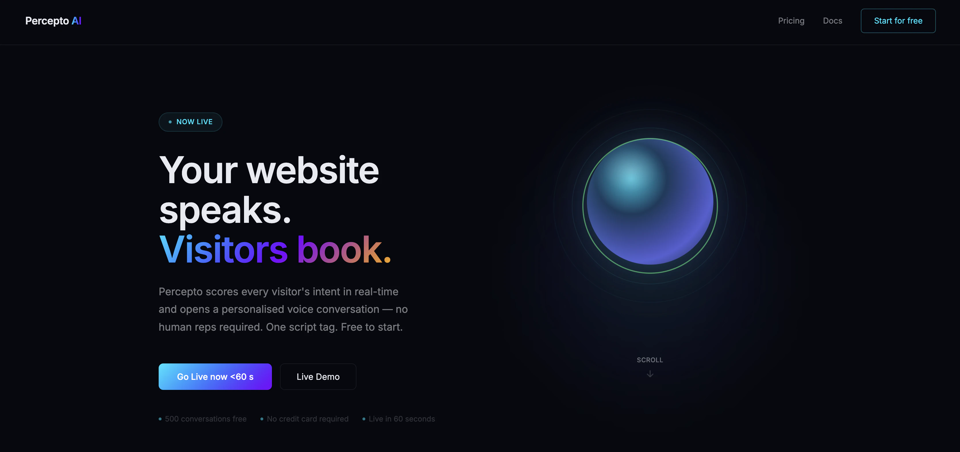 Perceptoai Early Access Launch 대표 미리보기