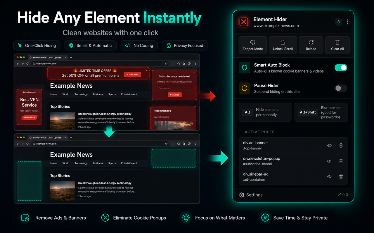 Element Hider gallery image