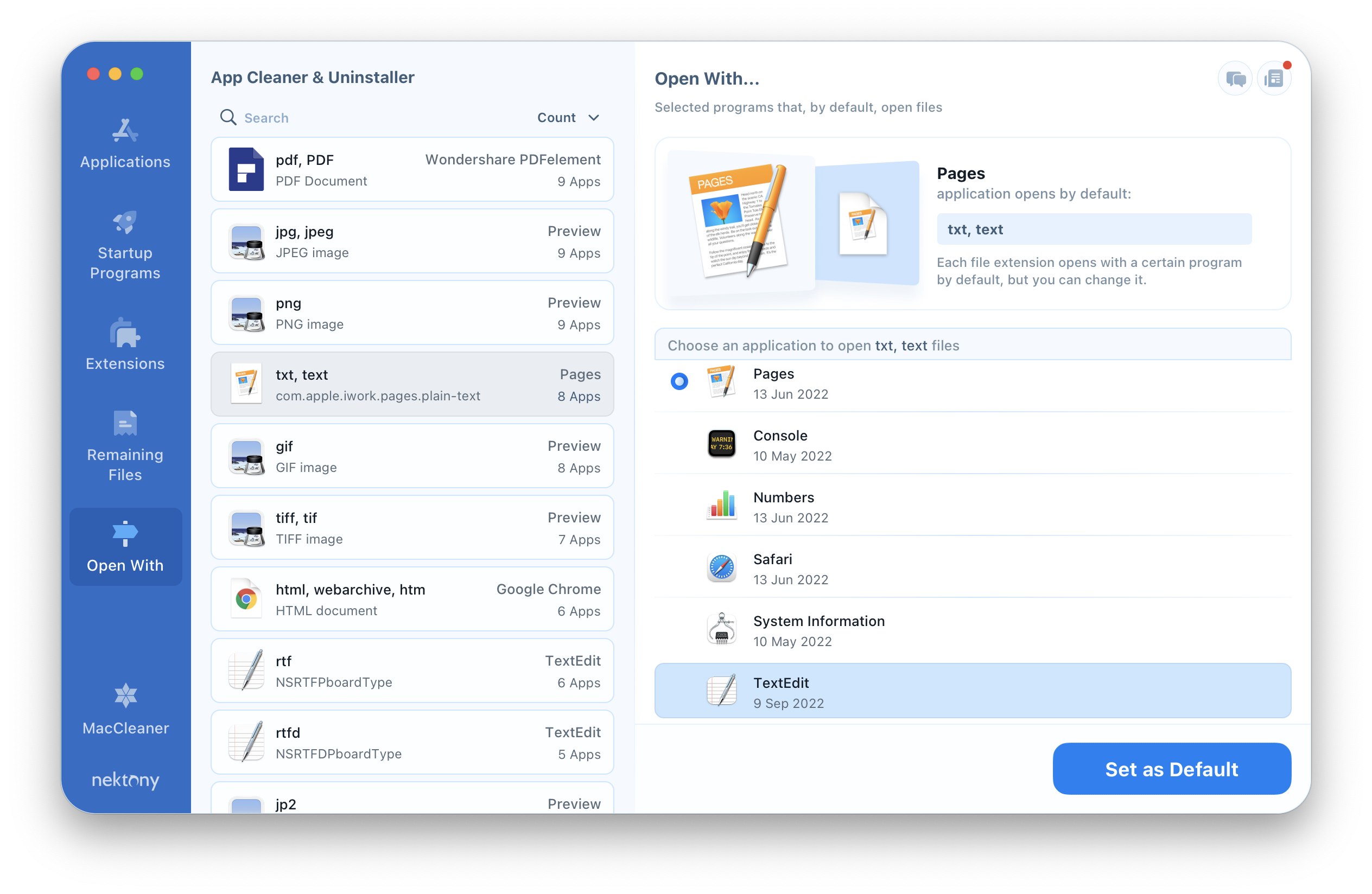 Applister e disinstallatore di app media 8