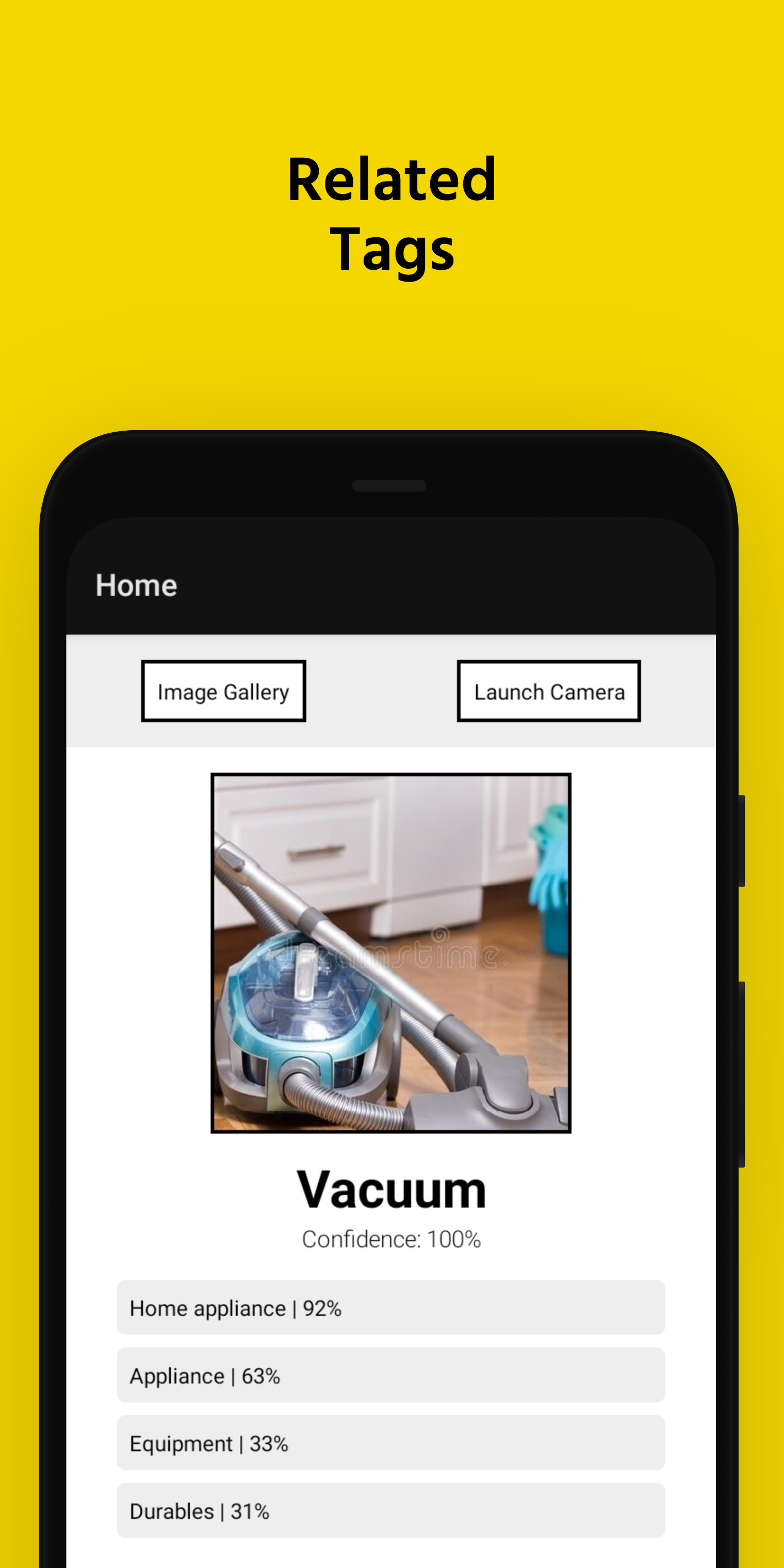 Imgrec - App di riconoscimento delle immagini media 3