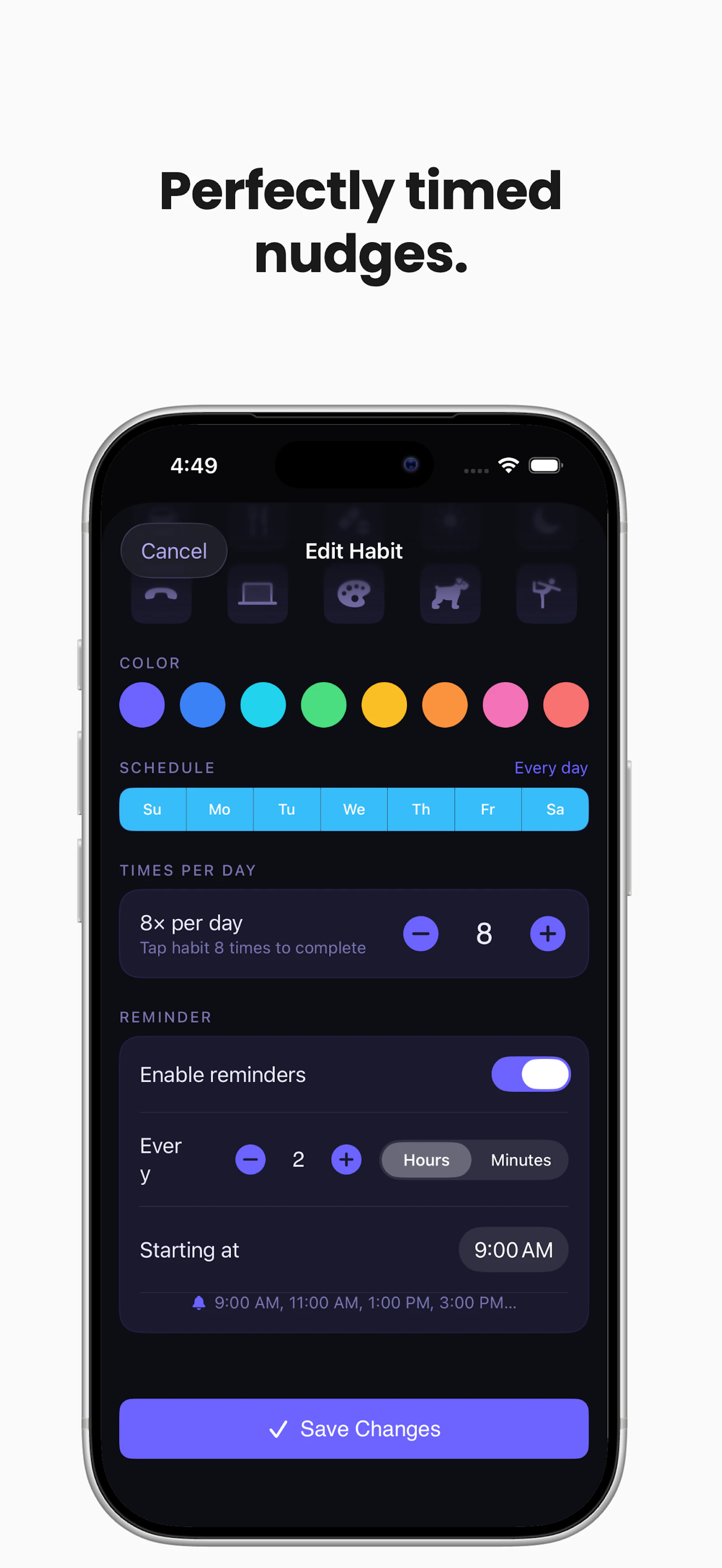 Habitra - Habit Tracker screenshot 2