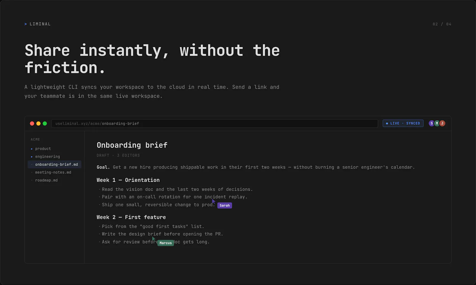 Liminal screenshot 3
