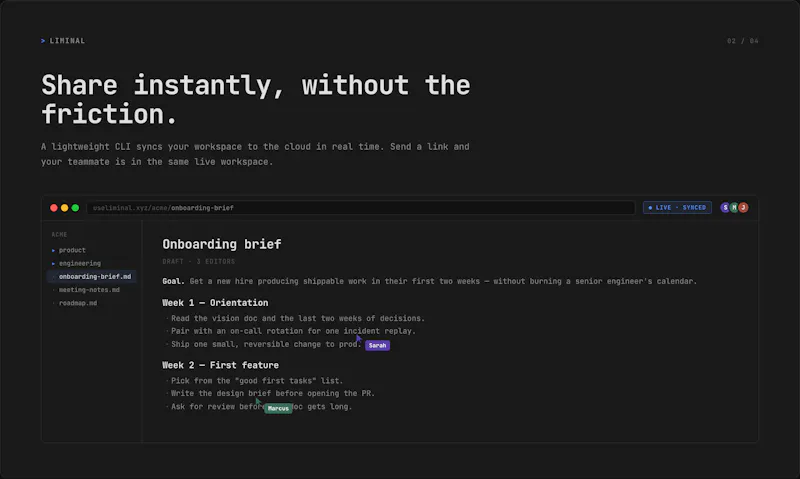 Liminal screenshot 3