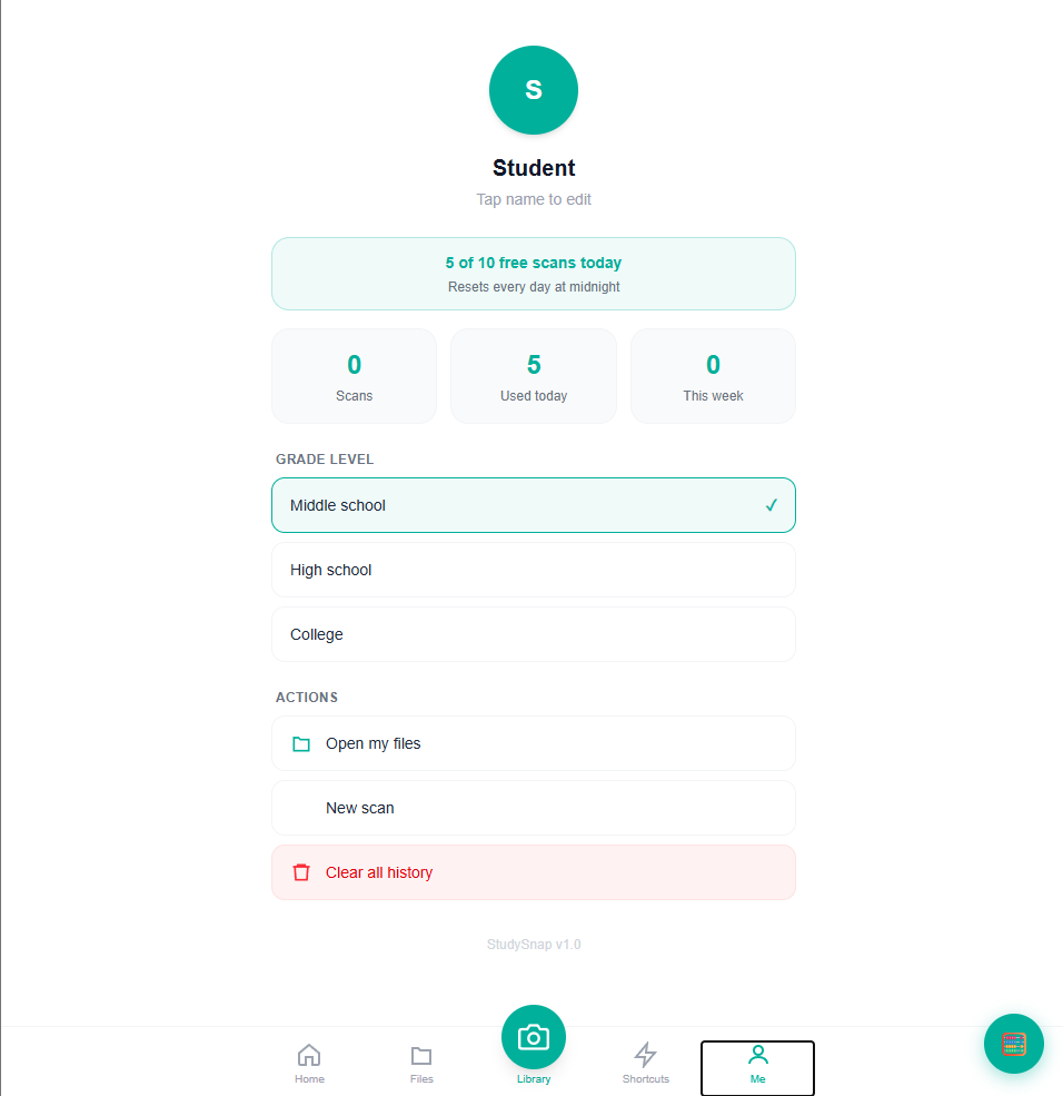 StudySnap gallery image