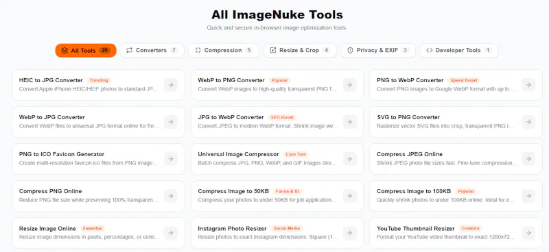 ImageNuke screenshot 2