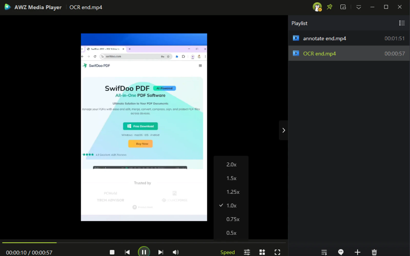 AWZ Media Player screenshot 5