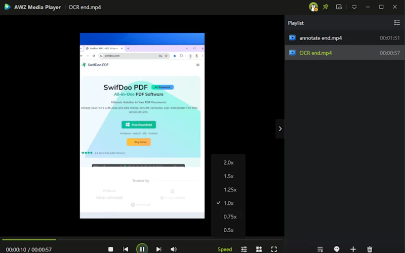 AWZ Media Player screenshot 5