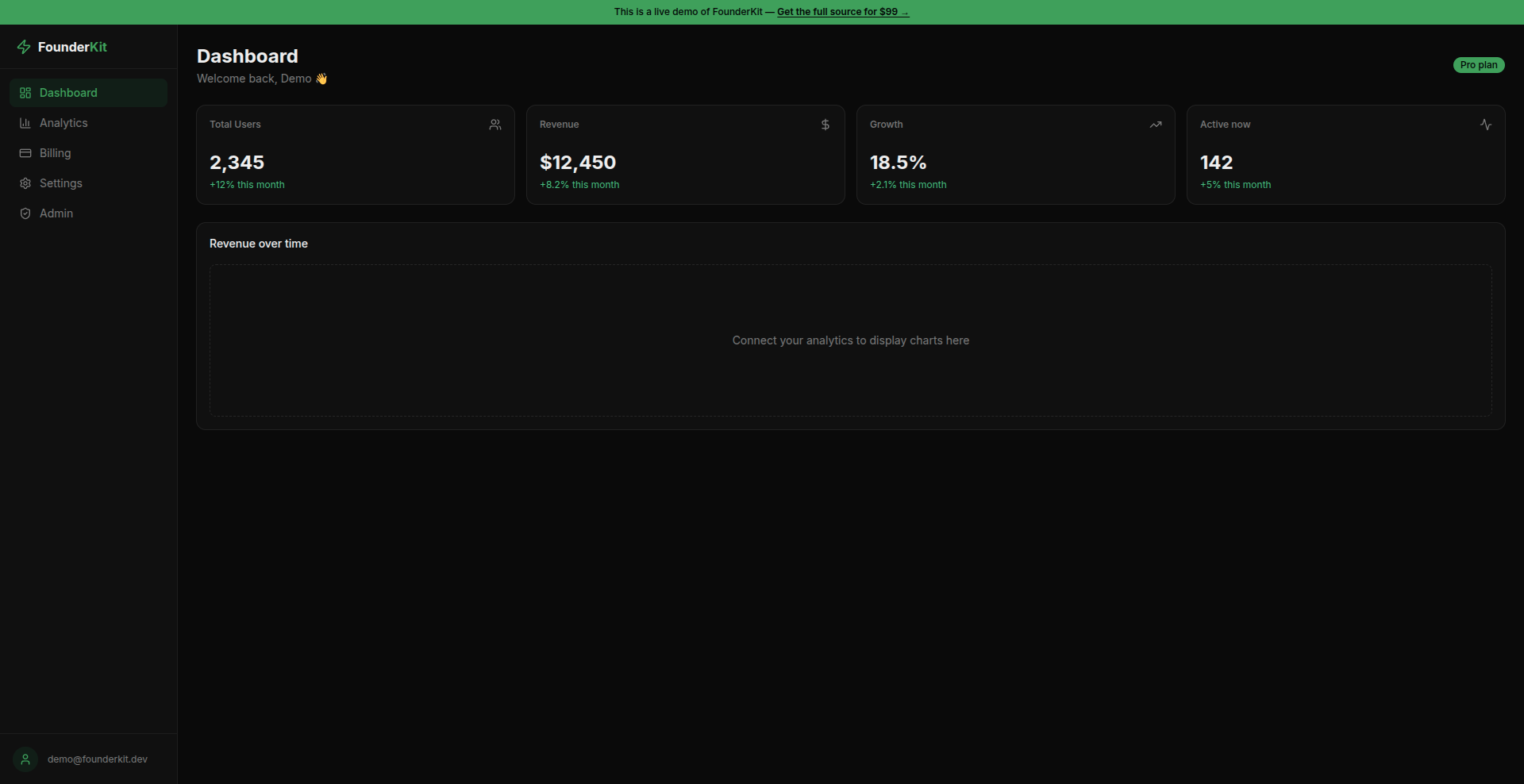 FounderKit — Ship your SaaS in days gallery image