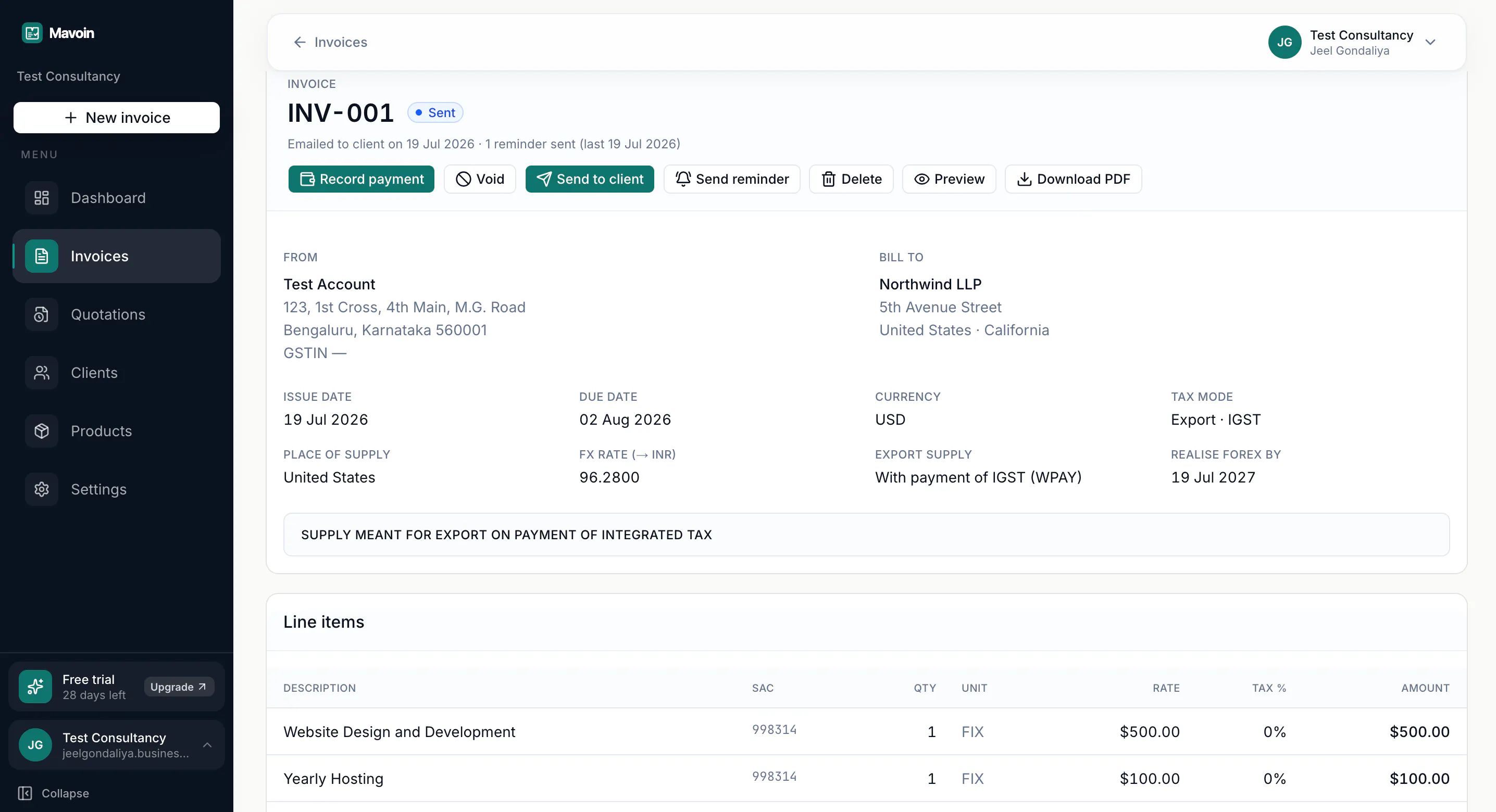 Mavoin screenshot 4