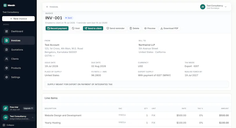 Mavoin screenshot 4