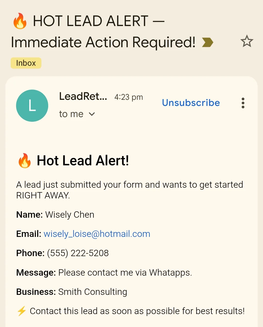 LeadRetain gallery image