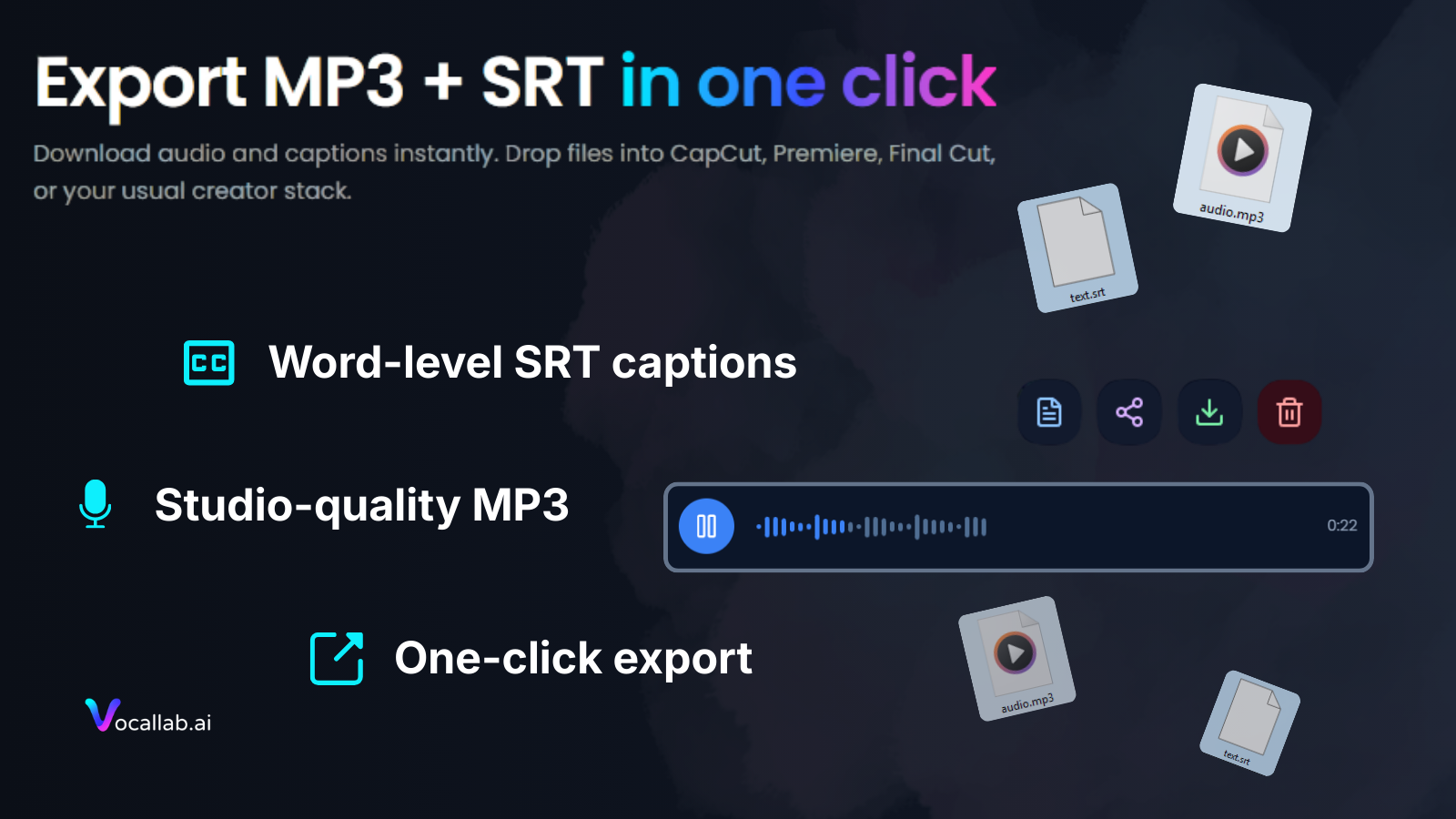 VocalLab.ai - Screenshot 3 showing product features and functionality