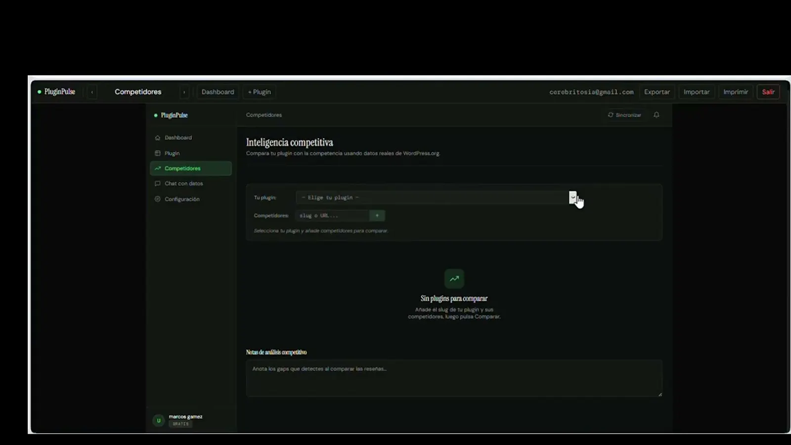 PluginPulse screenshot 1 (video preview)