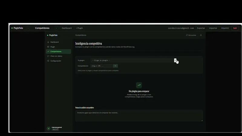 PluginPulse screenshot 1 (video preview)