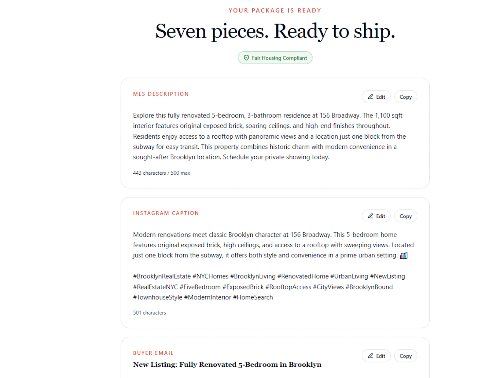 ListingAI screenshot 3
