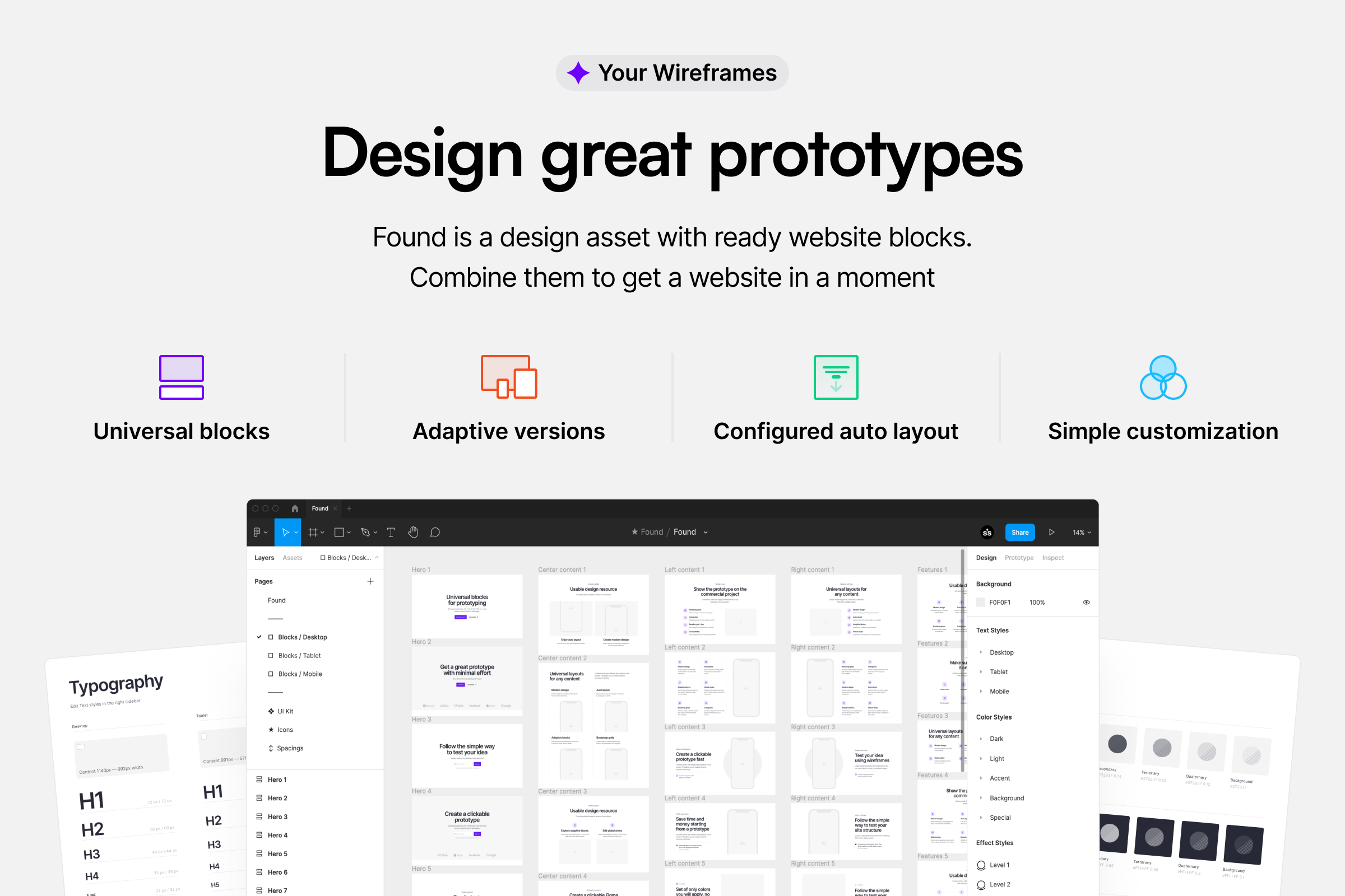 Found Wireframes gallery image