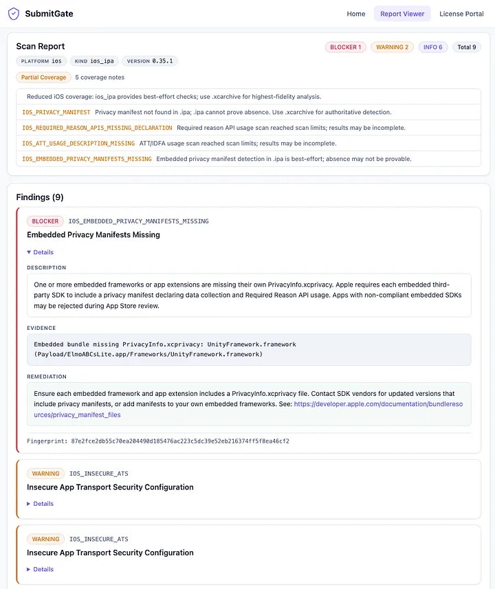 SubmitGate - Main product screenshot demonstrating key features and user interface